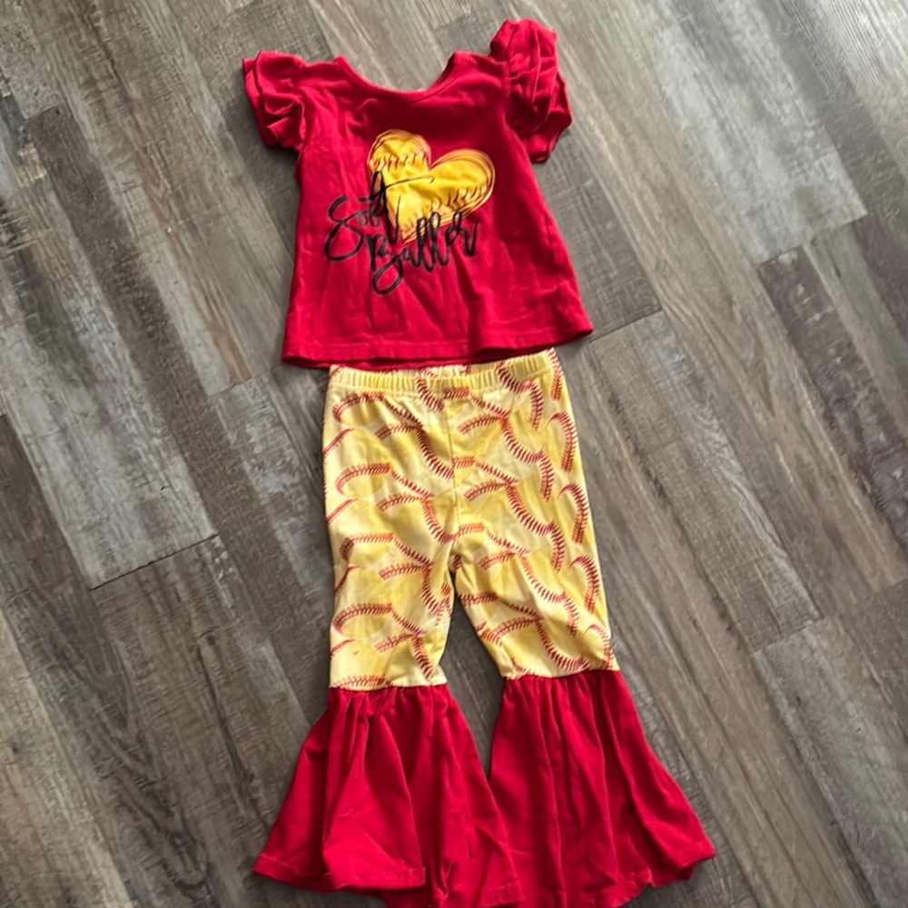 Vibrant Red and Yellow Seasonal Performance Costumes